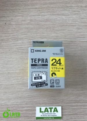 61-0600-79 Hộp băng mực máy in nhãn Tepra PRO Chiều rộng 24mm SJ24Y