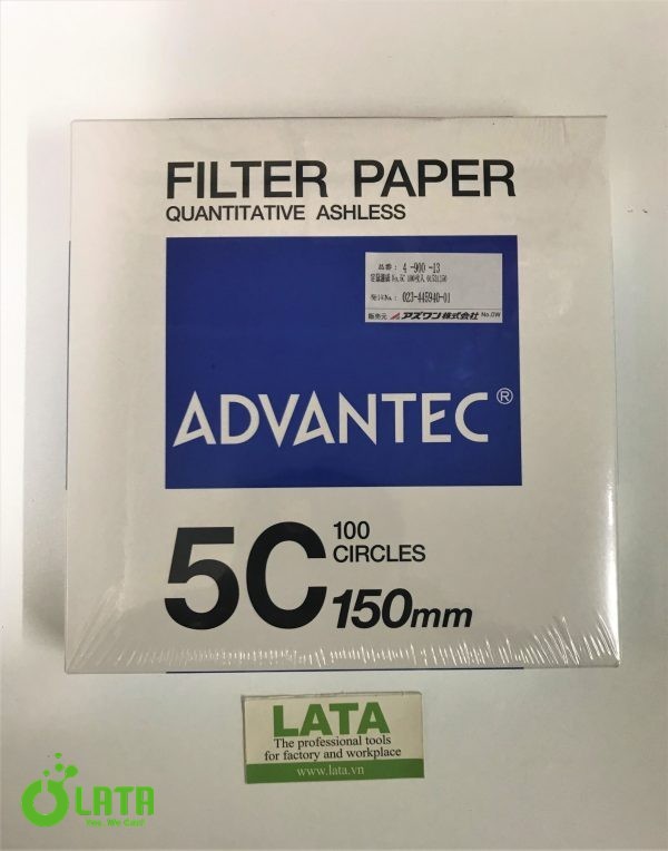 Filter Paper No.5C (100pcsbox) Giấy lọc 01531150 - Ảnh 2