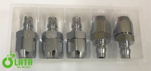 Nut coupler Steel mating hose Đầu nối kích thước 11.0 x 16.0mm