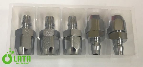 Nut coupler Steel mating hose Đầu nối kích thước 11.0 x 16.0mm