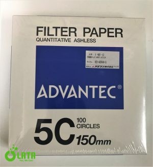 Filter Paper No.5C (100pcsbox) Giấy lọc 01531150