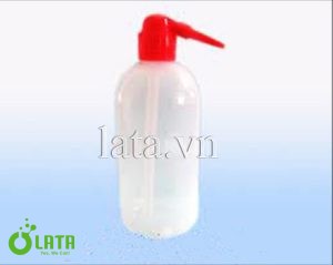 Bình tia nhựa nắp đỏ