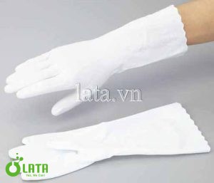 leather gauntlet glove