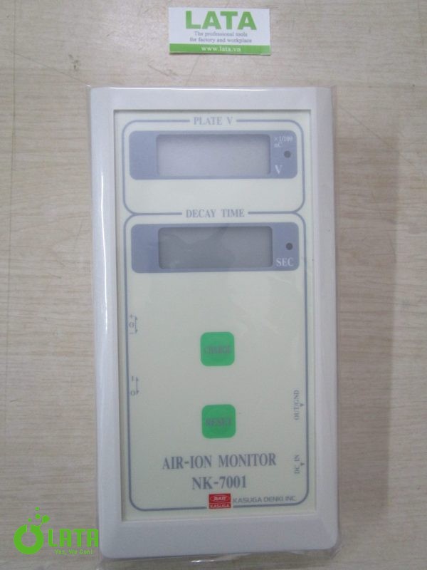 Máy đo điện tích và thời gian trung hòa - Ảnh 2