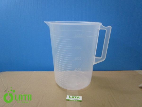Dụng cụ đong mẫu có chia vạch, Ca Nhựa