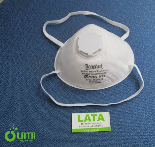 Khẩu trang lọc bụi có van - Ảnh 2