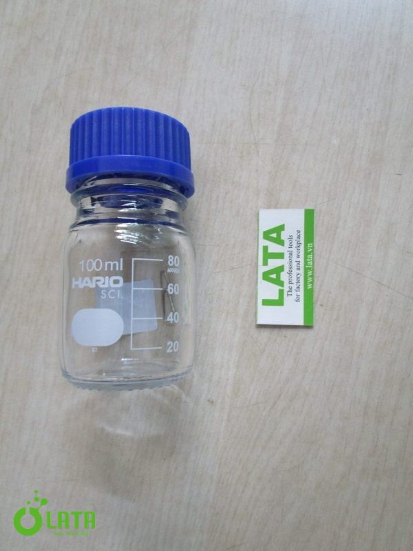Chai thủy tinh L-45 100mL - Ảnh 2