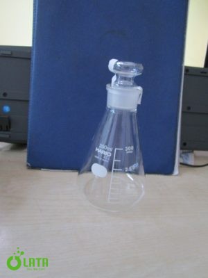 Bình thuỷ tinh hình nón 300ml