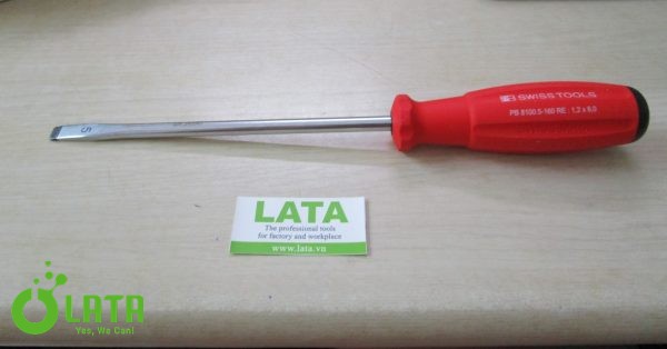 Screwdrivers for Slotted Screws Parallel tip Tuốc nơ vít đầu phẳng 8100-5-160RE - Ảnh 2