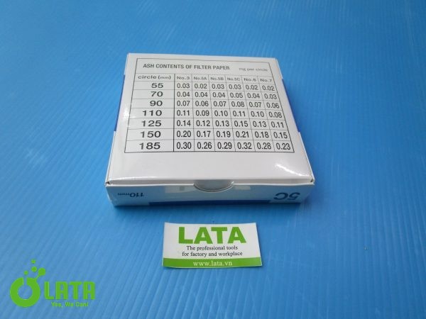 Qualitative Filter Paper Giấy lọc No.5C 01531110 - Ảnh 2