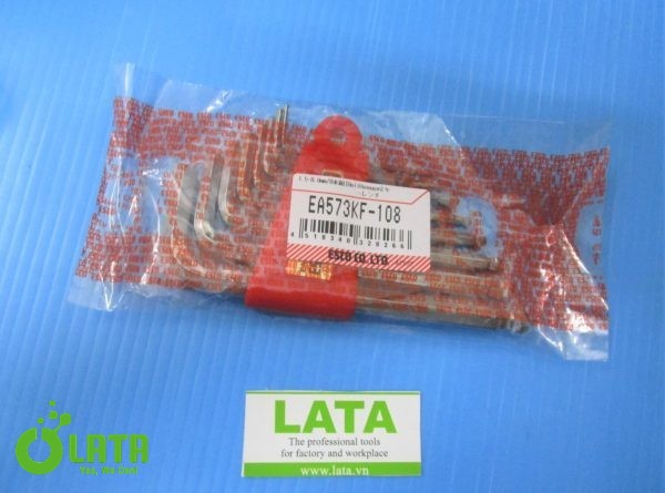 Hexagonal Key Wrench Bộ lục lăng EA573KF-108 - Ảnh 2