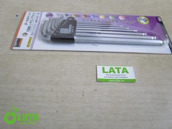 Ball-point Hexagonal Wrench Bộ lục giác GXBL-8S