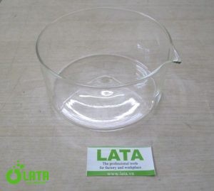 Crystallizing Dish Ly rót thủy tinh 120 x 60mm