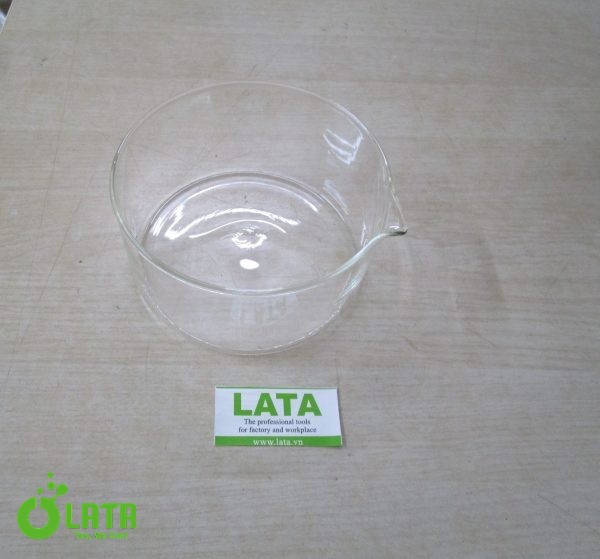 Crystallizing Dish Ly rót thủy tinh 120 x 60mm - Ảnh 2