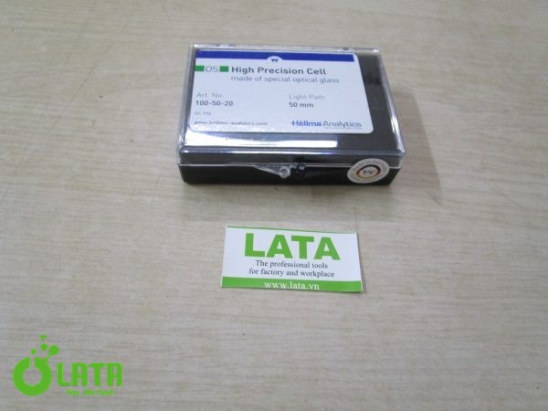 Hellma (R) Quartz Cell Standard Cell Cuvet thủy tinh có nắp 100-50-20 - Ảnh 2