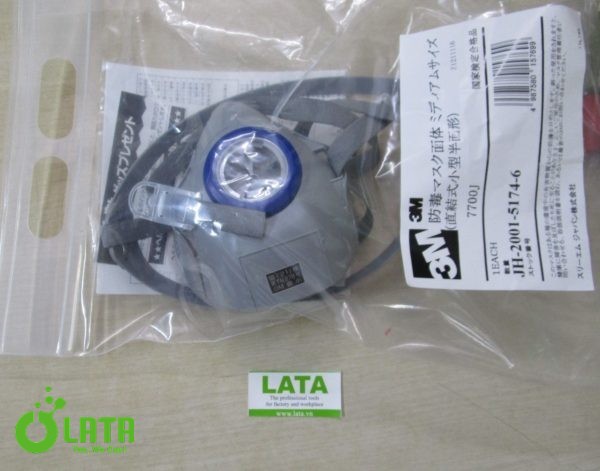 Gas Mask Mặt nạ 7700J M - Ảnh 2