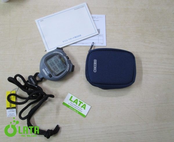 Digital Stopwatch Black Đồng hồ SVAJ001 - Ảnh 2