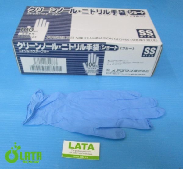 Nitrile Gloves Short Găng tay cao su size SS - Ảnh 2