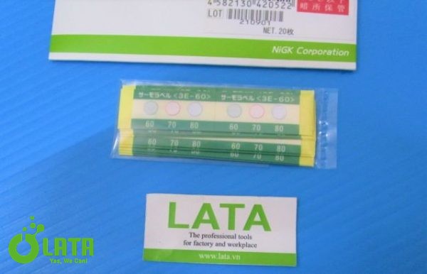 Thermo Label  Tem nhiệt độ 3E-60 - Ảnh 2