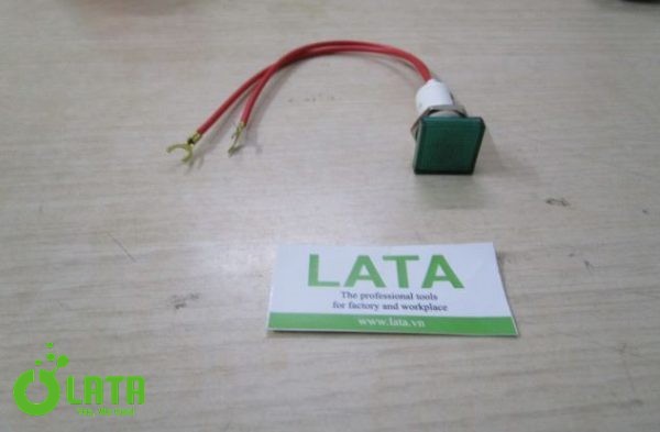Indicator light, green  (neon lamp) Đèn báo L-PKZ0-GN AC230V - Ảnh 2