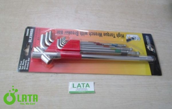 Ball End L-Wrench Set Bộ Lục giác BLX9MBB - Ảnh 2