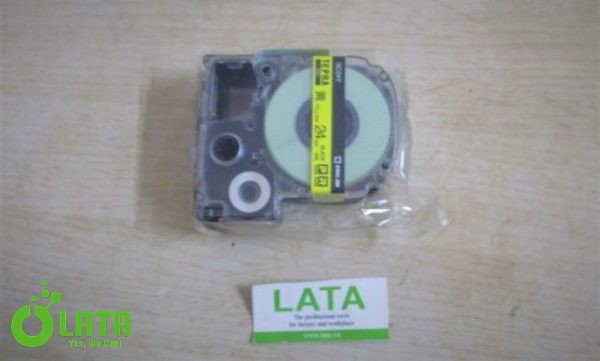 Tepra PRO Tape Cartridge Băng mực in nhãn SC24Y - Ảnh 2