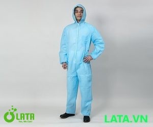 Coverall (Blue) Bộ quần áo bảo hộ AZWORK1000B-L