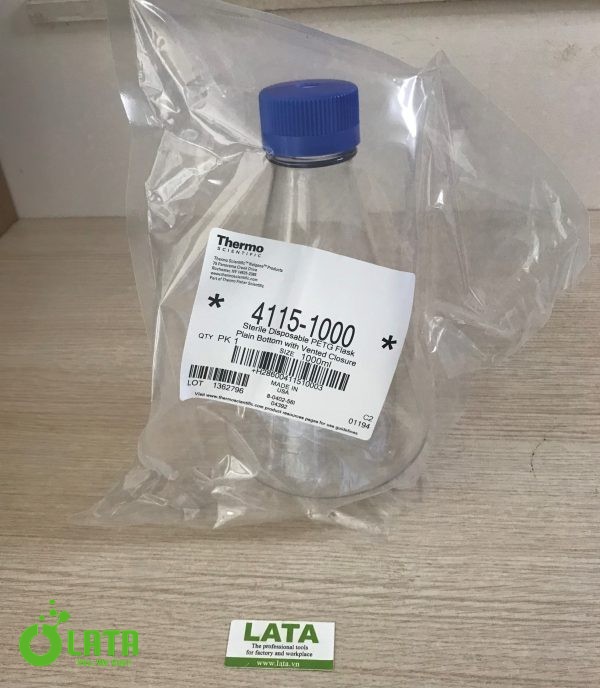 Sterilization Erlenmeyer Flask (Vent Filter CapFlat Bottom) 1000mL　4115-1000 - Ảnh 2
