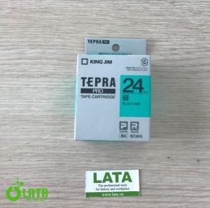 61-0600-32 Hộp băng mực máy in nhãn Tepra PRO,  24mm SC24G