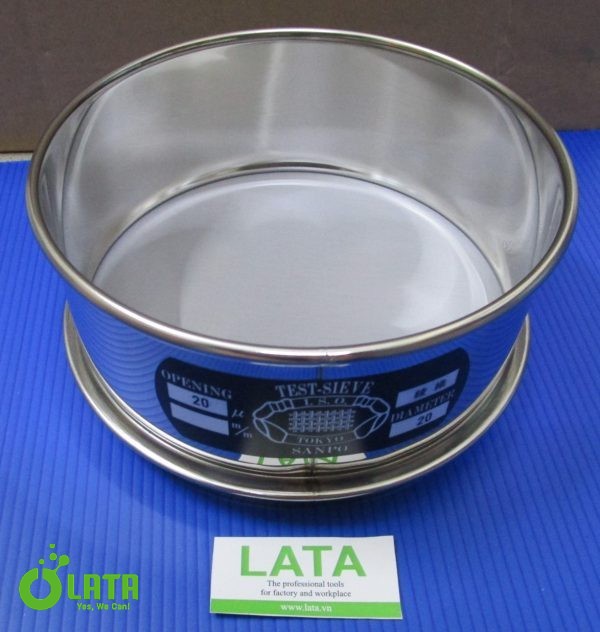 Stainless Sieve Sàng φ150×60mm　20μm　 - Ảnh 2