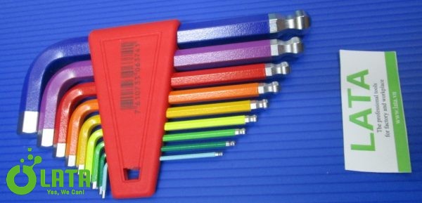 Hex Key Wrench (With Ball Point) Lục lăng (hexa ngắn) - Ảnh 2