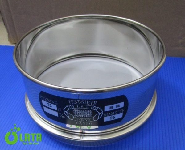 Stainless Sieve Sàng φ150×60mm　25μm