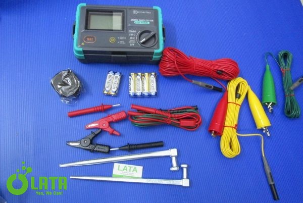 Digital earth resistance meter hardware Đồng hồ đo điện trở - Ảnh 2