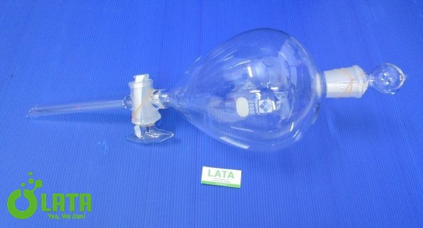 : Separatory Funnel with Glass Cock Phễu chiết - Ảnh 2