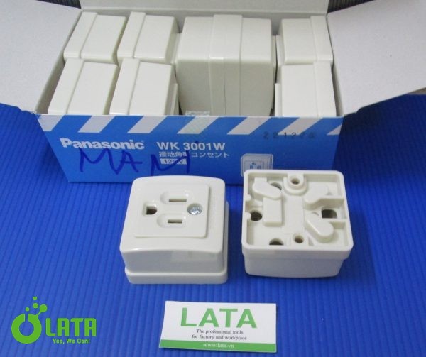 Grounded square outlet Ổ cắm - Ảnh 2
