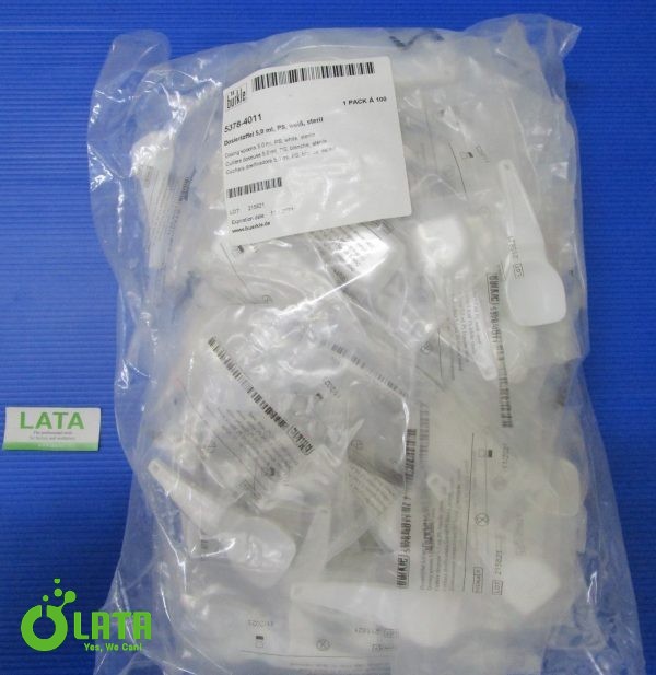 Sterilized Sampling Spoon Thìa Nhựa 5mL 100 - Ảnh 2