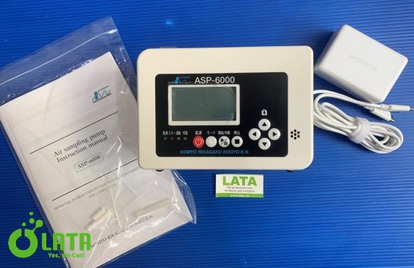 High Flow Air Sampling Pump Thiết bị lấy mẫu không khí ASP-6000 - Ảnh 2