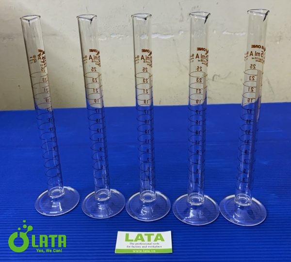 Graduated Cylinder  Xy lanh chia độ 25mL　 - Ảnh 2
