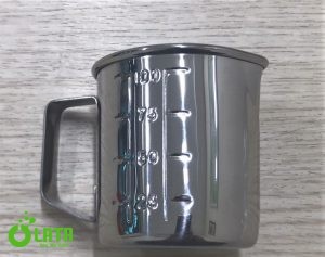 Beaker with Spout Ca inox 150ml OM49-01