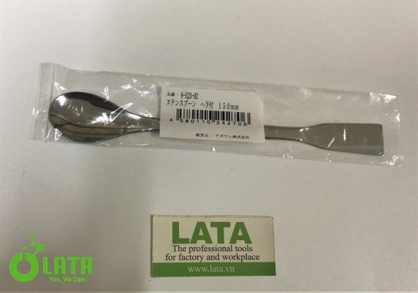 SUS Spoon Thìa lấy mẫu 150mm - Ảnh 2