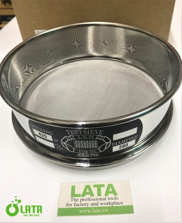 Stainless Sieve Sàng không gỉ 150 x 45 425μm　 - Ảnh 2