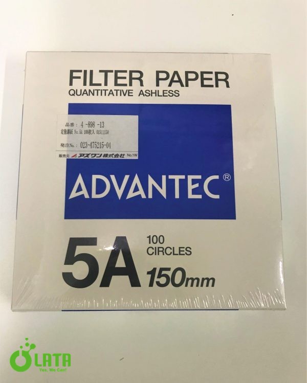 Filter Paper No.5A (100pcsbox) Giấy lọc 01511150