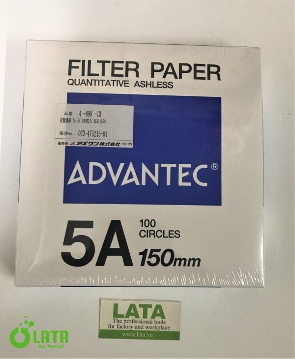 Filter Paper No.5A (100pcsbox) Giấy lọc 01511150 - Ảnh 2