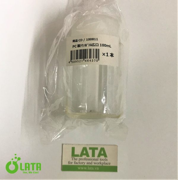 PC Techno Bottle (Wide-Mouth) Chai nhựa 100 ml - Ảnh 2