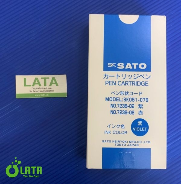 Temperature recording pen Bút ghi nhiệt độ 7238-02, 12 chiếc/hộp - Ảnh 2