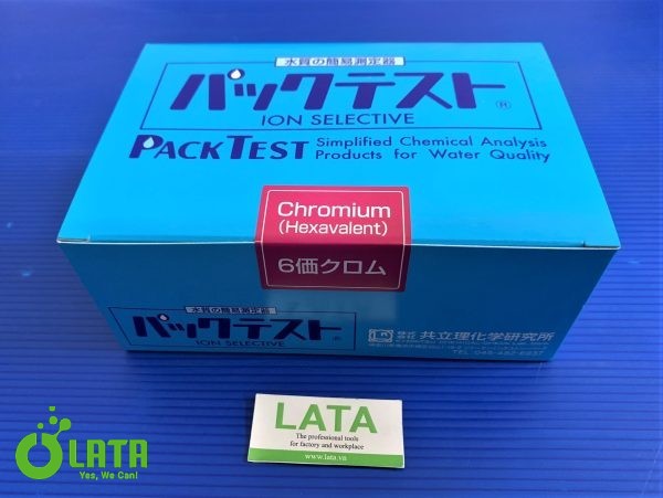 KIT Test Chromium Chất thử nghiệm (Dụng cụ thử mẫu) WAK-Cr6+ - Ảnh 2