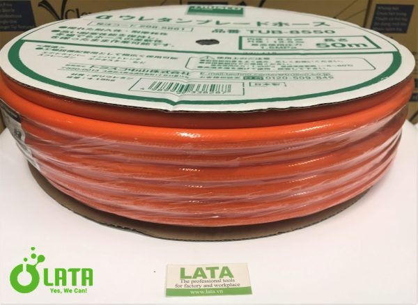 α urethane braid hose Ống hơi  8.5X12.5mm 50m - Ảnh 2