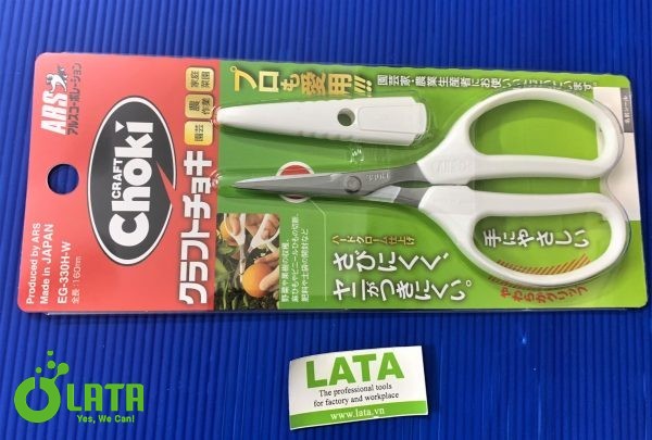 Multipurpose Handicraft Scissors Kéo EG-330H-W - Ảnh 2