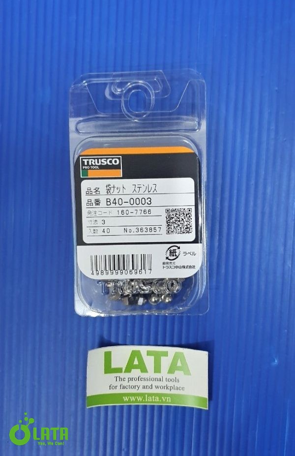 Đai ốc B40-0003 - Ảnh 2