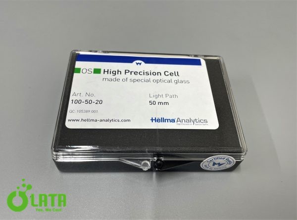 Helma® Cell Standard Cuvet thủy tinh có nắp